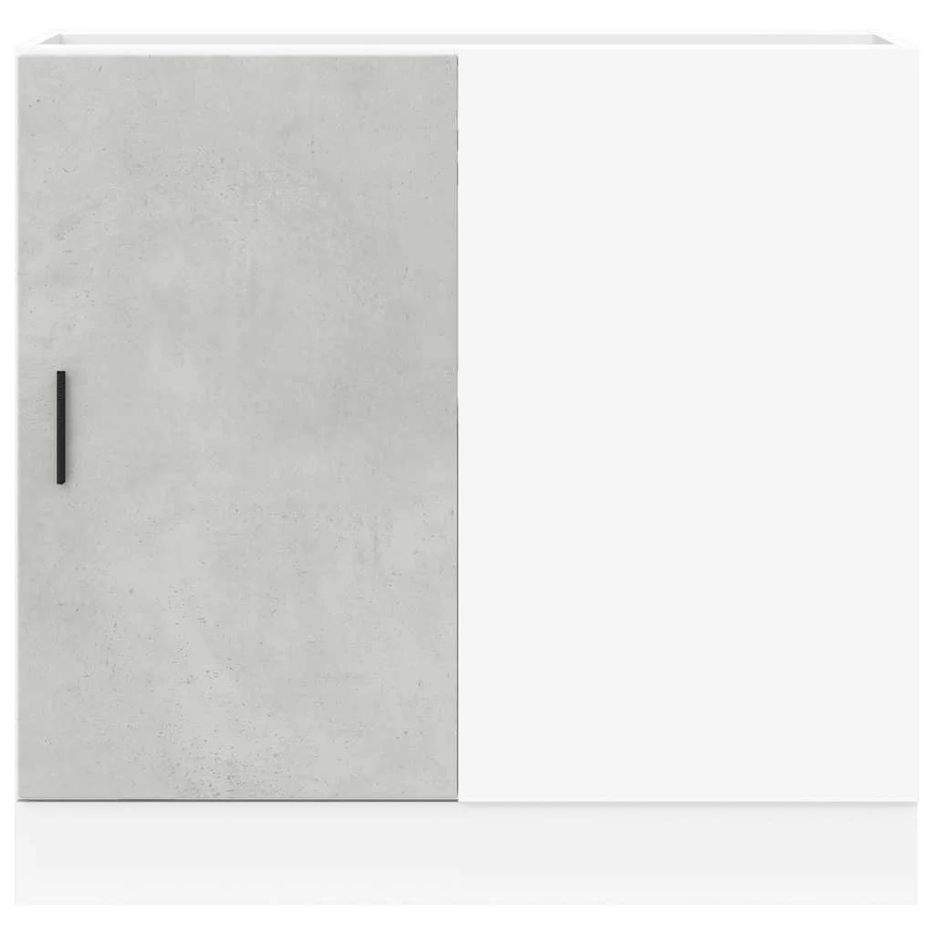 Betongrau Küchenschrank Hängeschrank Küchenzeile Küche Unterschrank Einbauküche - Bild 319 von 323