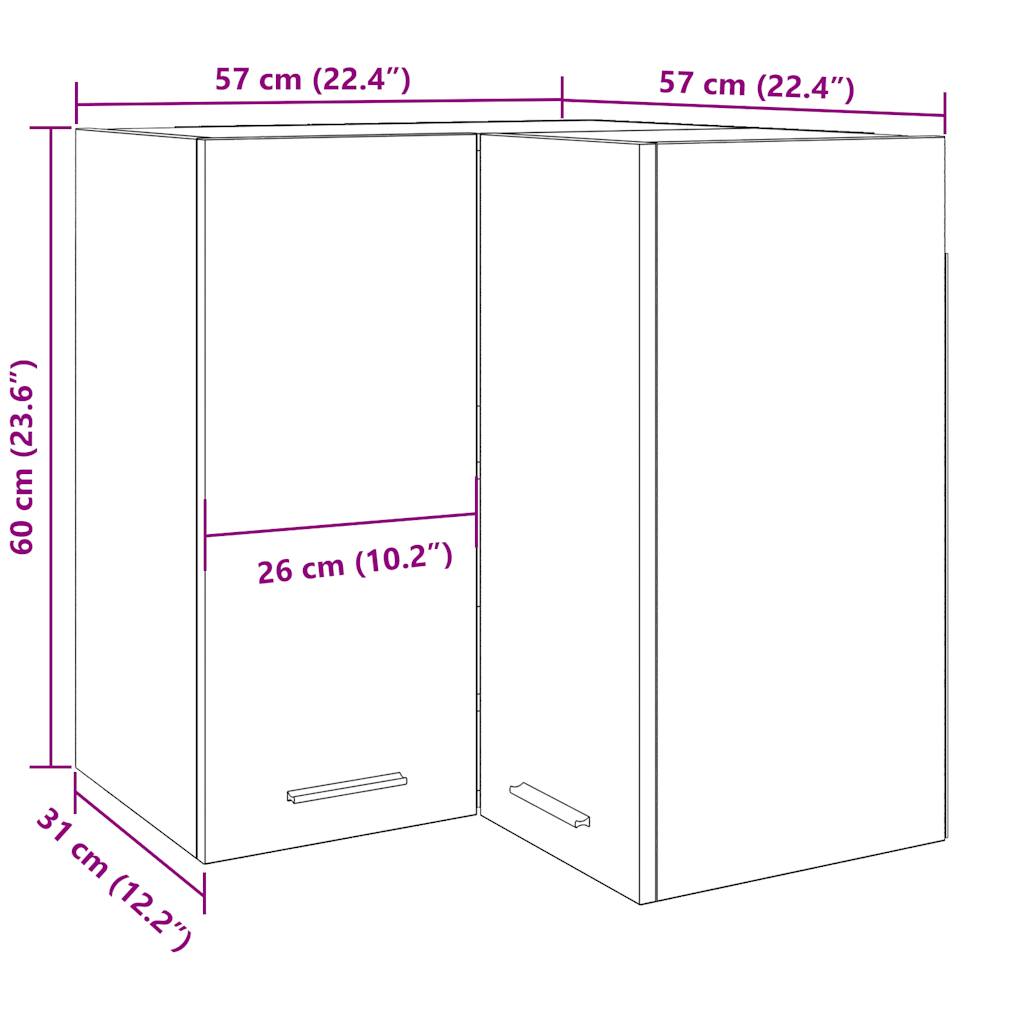 Betongrau Küchenschrank Hängeschrank Küchenzeile Küche Unterschrank Einbauküche - Bild 232 von 323