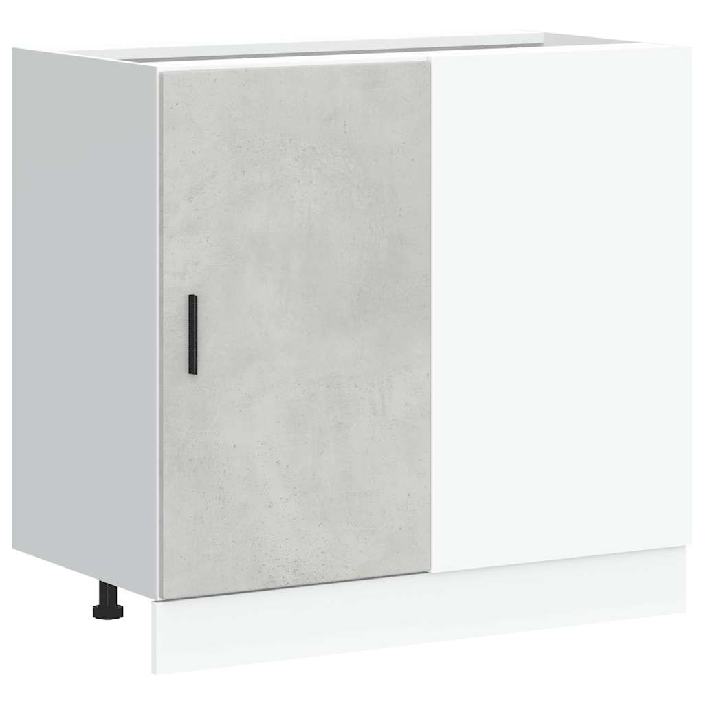 Betongrau Küchenschrank Hängeschrank Küchenzeile Küche Unterschrank Einbauküche - Bild 314 von 323