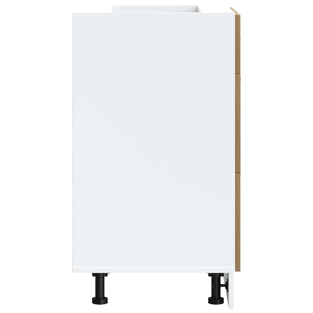 Lyon Line - Artisan Eiche Küchenschrank Küchenzeile Hängeschrank Einbauküche - Bild 314 von 330