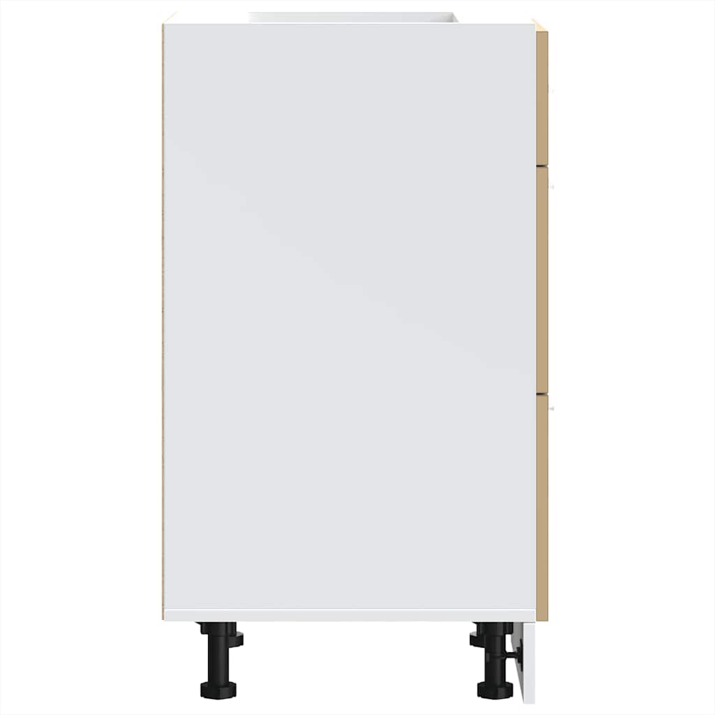 Lyon Line - Artisan Eiche Küchenschrank Küchenzeile Hängeschrank Einbauküche - Bild 303 von 330