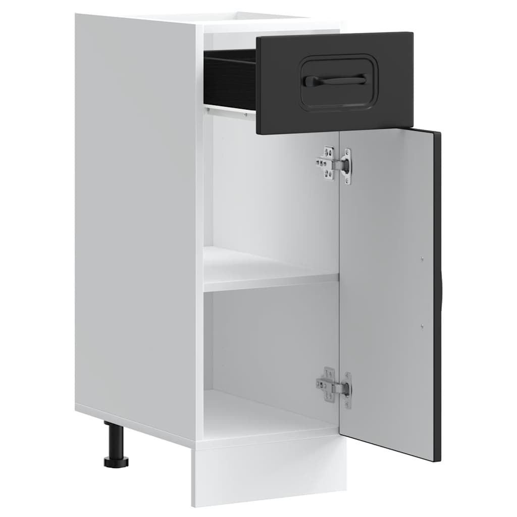 Kalmar Line - Schwarz Küchenschrank Küchenzeile Unterschrank Einbauküche Schrank - Bild 36 von 283