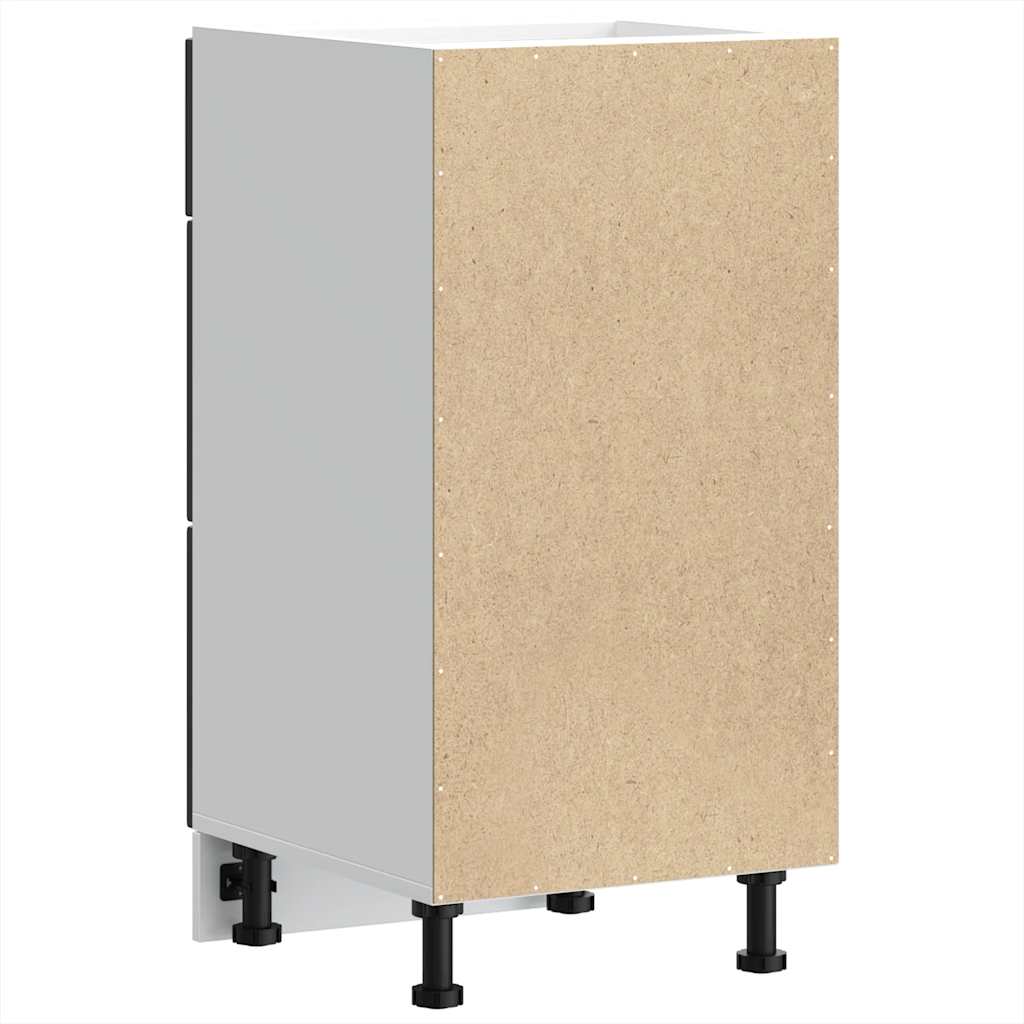 Kalmar Line - Schwarz Küchenschrank Küchenzeile Unterschrank Einbauküche Schrank - Bild 246 von 283