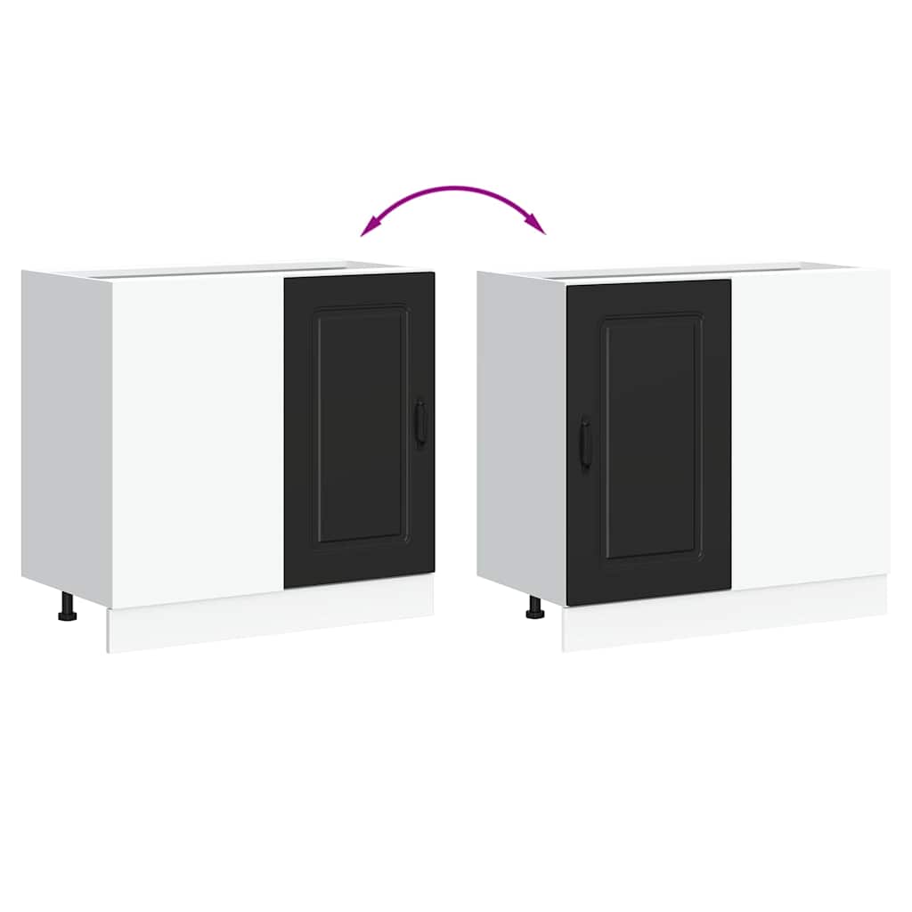 Kalmar Line - Schwarz Küchenschrank Küchenzeile Unterschrank Einbauküche Schrank - Bild 270 von 283