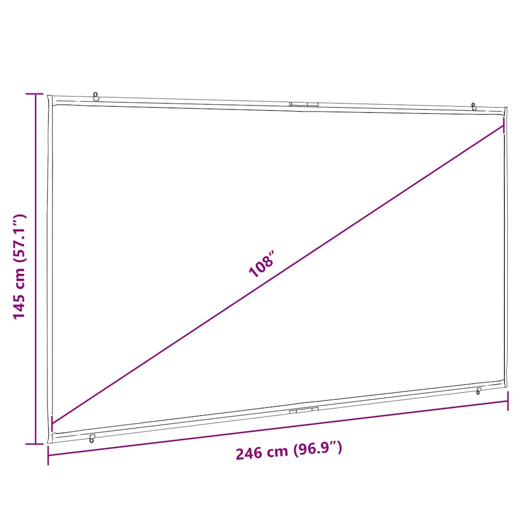 Beamer Leinwand Projektionsleinwand Rolloleinwand Wandhängend 4:3 16:9 1:1 - Bild 73 von 92