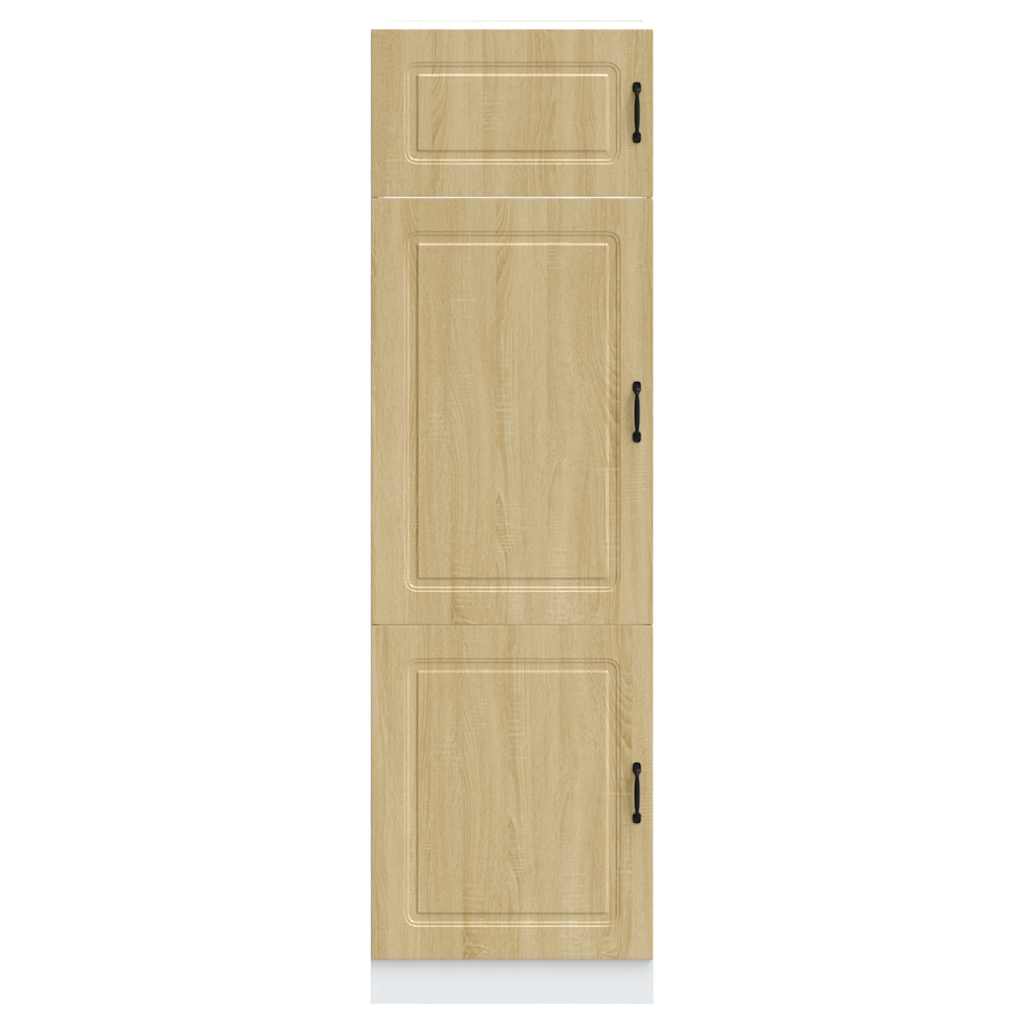 Sonoma Eiche Küchenschrank Küchenzeile Unterschrank Einbauküche - Kalmar Line - Bild 225 von 281
