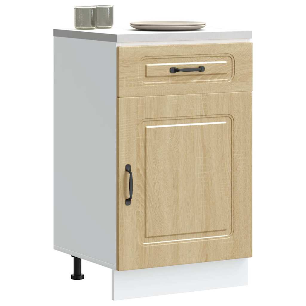Sonoma Eiche Küchenschrank Küchenzeile Unterschrank Einbauküche - Kalmar Line - Bild 68 von 281