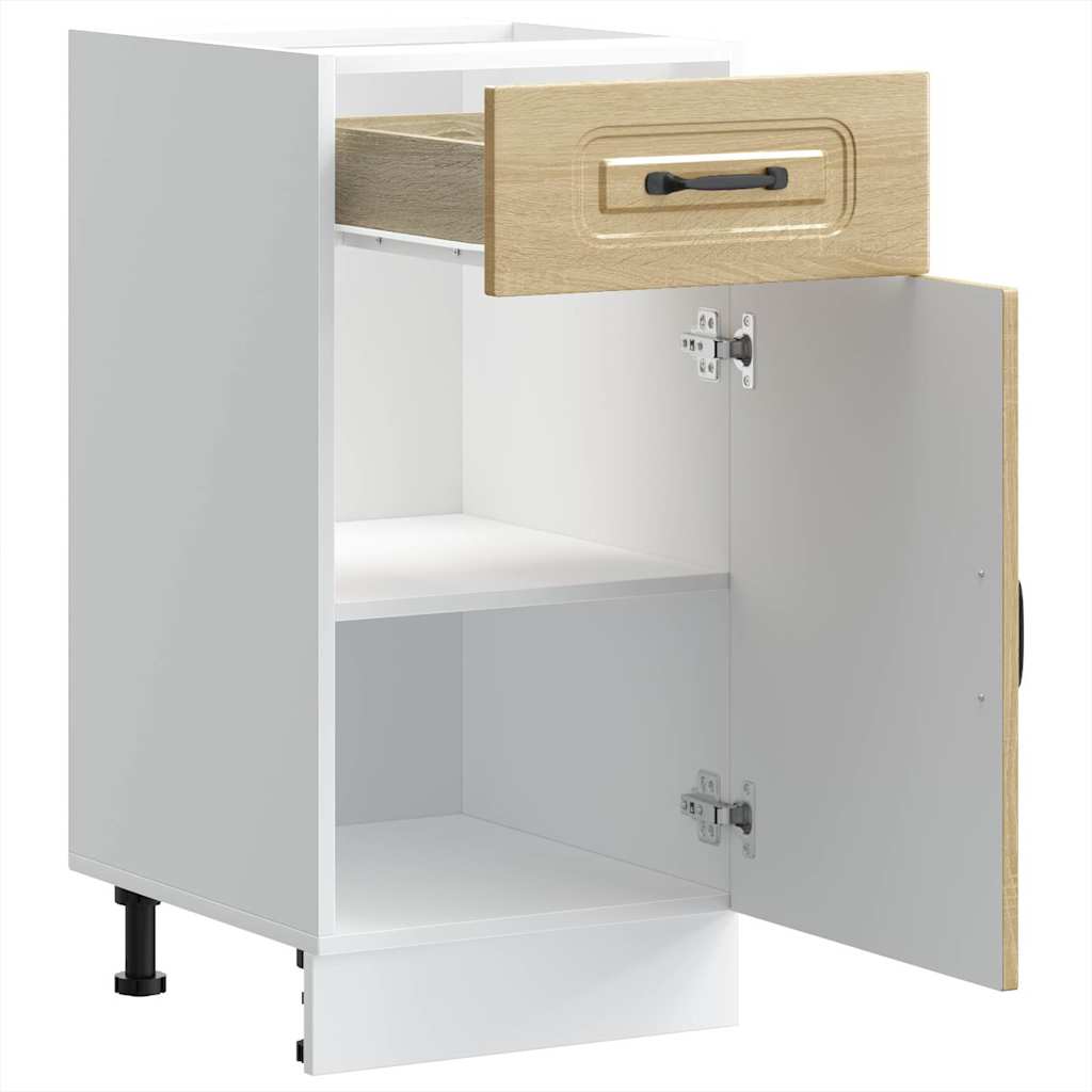 Sonoma Eiche Küchenschrank Küchenzeile Unterschrank Einbauküche - Kalmar Line - Bild 60 von 281