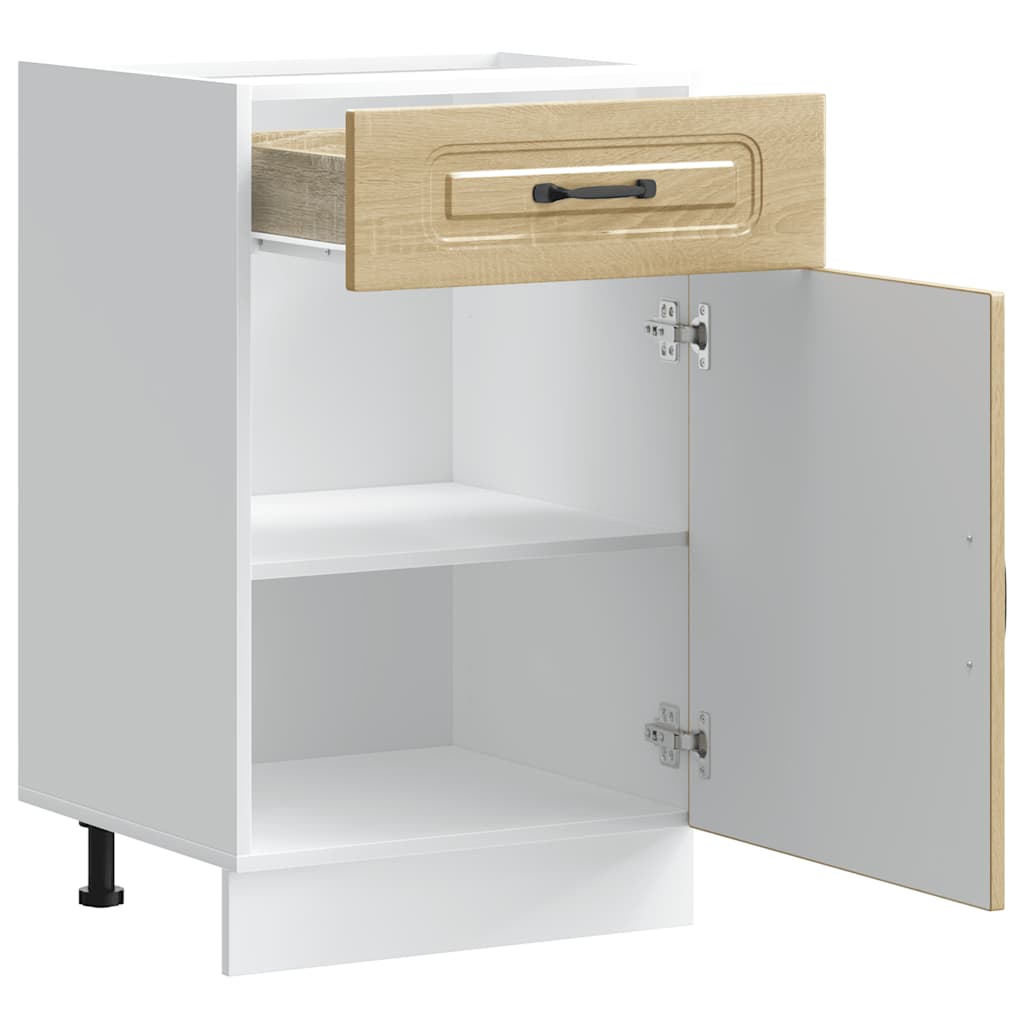 Sonoma Eiche Küchenschrank Küchenzeile Unterschrank Einbauküche - Kalmar Line - Bild 72 von 281