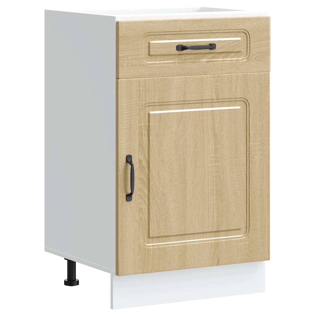 Sonoma Eiche Küchenschrank Küchenzeile Unterschrank Einbauküche - Kalmar Line - Bild 67 von 281