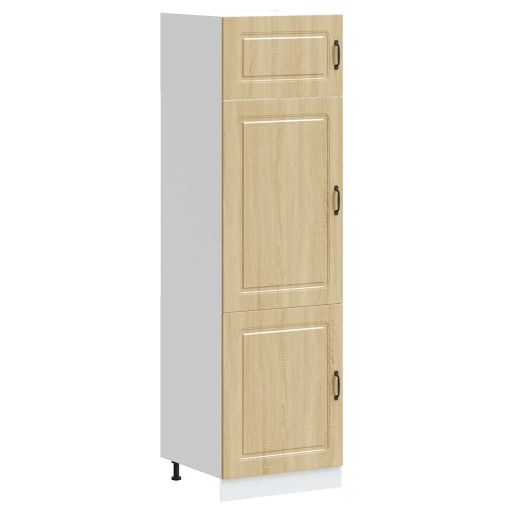 Sonoma Eiche Küchenschrank Küchenzeile Unterschrank Einbauküche - Kalmar Line - Bild 221 von 281
