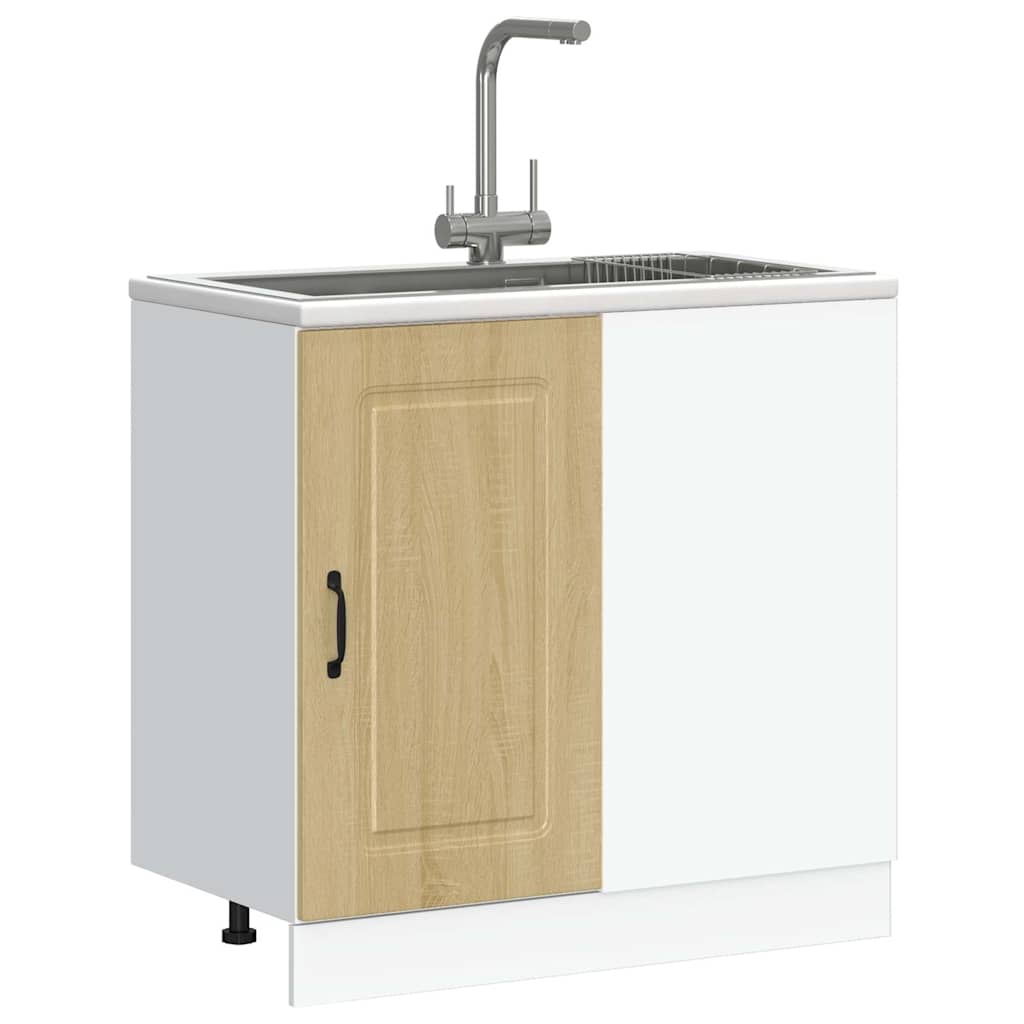 Sonoma Eiche Küchenschrank Küchenzeile Unterschrank Einbauküche - Kalmar Line - Bild 35 von 281