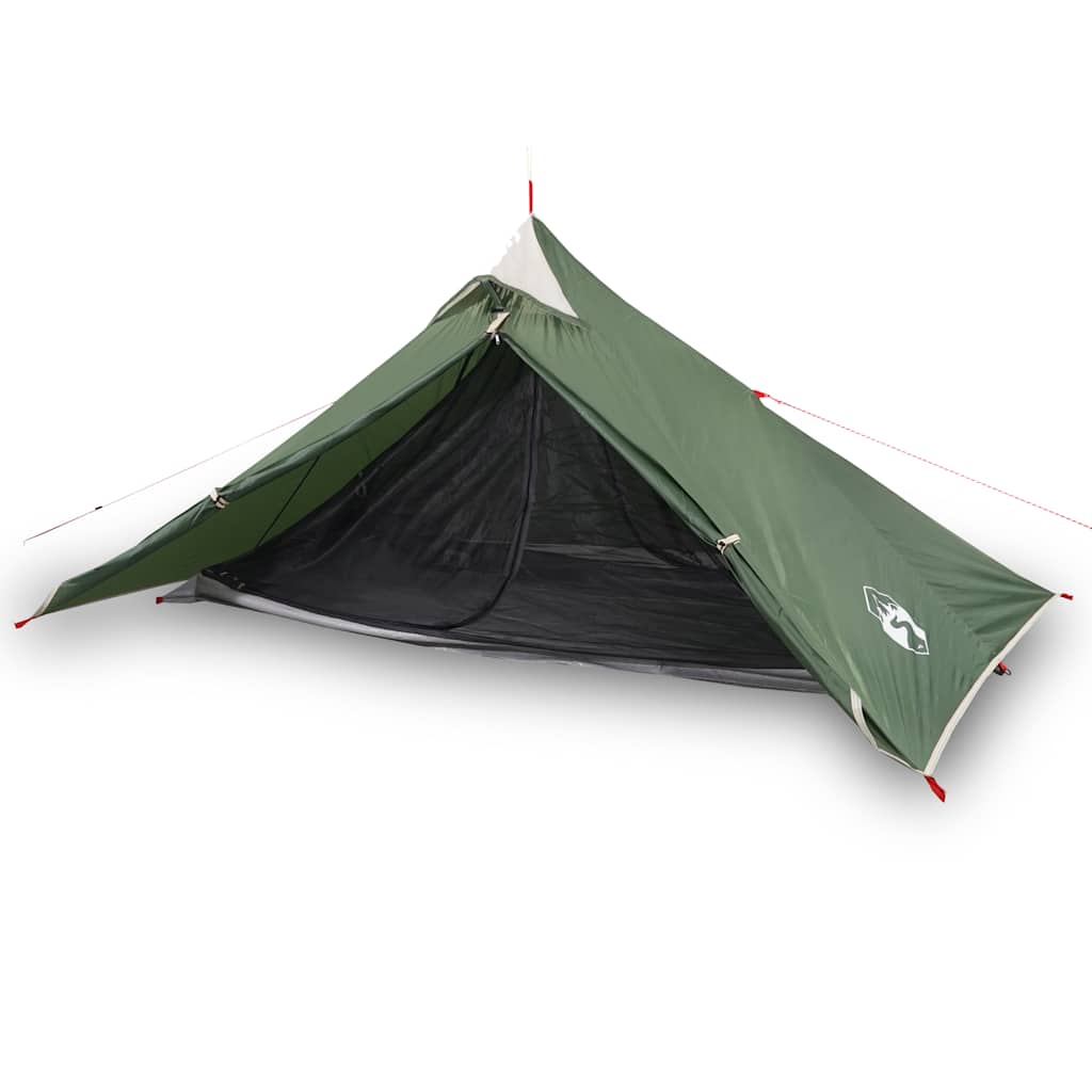 Tipi-Campingzelt 1 Person Kuppelzelt Wanderzelt Picknick Outdoor Wasserdicht - Bild 12 von 43