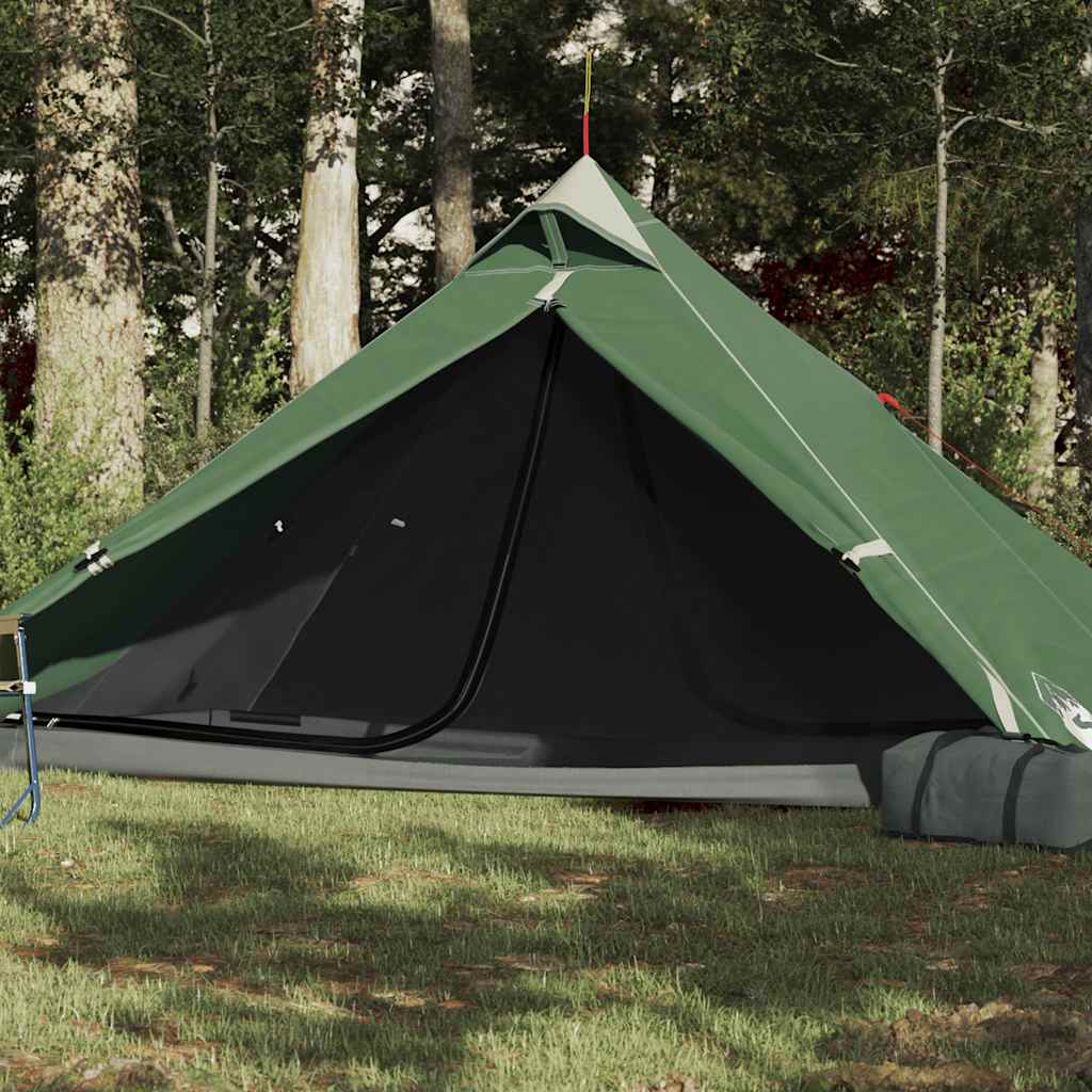 Tipi-Campingzelt 1 Person Kuppelzelt Wanderzelt Picknick Outdoor Wasserdicht - Bild 11 von 43