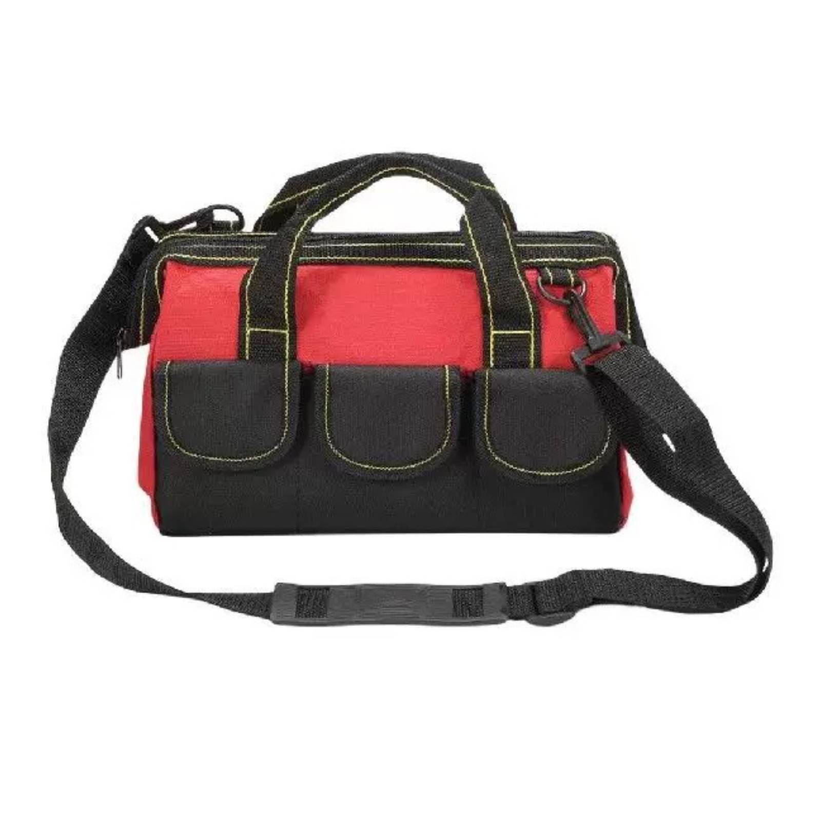 13" Heavy Duty Tool Bag with Shoulder Strap & Pockets Multi Purpose Storage Case - Picture 11 of 11