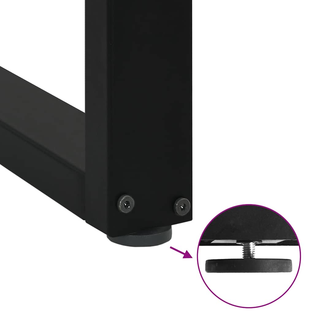 Tischgestell U-Form Tischbeine Tischfüße Couchtischgestell Stahl Untergestell - Bild 20 von 52