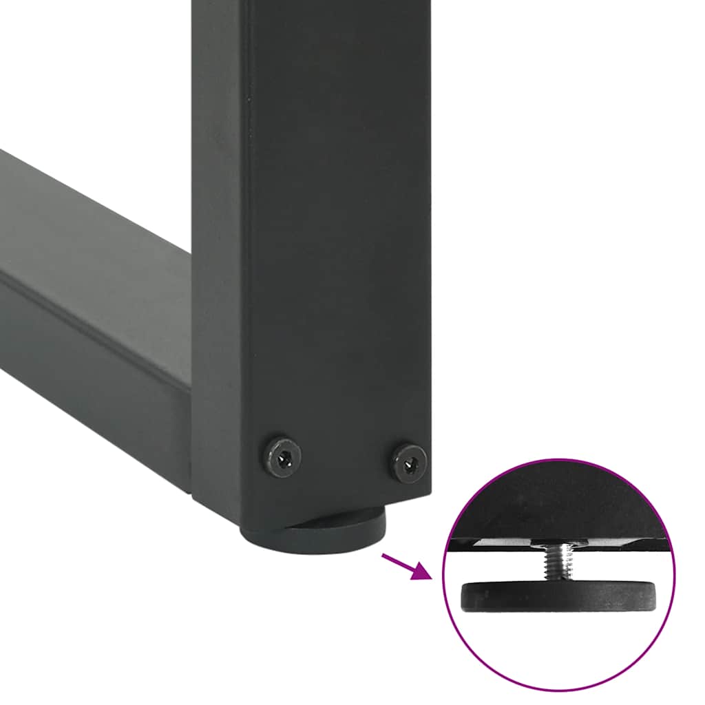 Tischgestell U-Form Tischbeine Tischfüße Couchtischgestell Stahl Untergestell - Bild 40 von 52