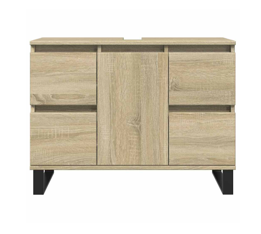 Badezimmerschrank Waschbeckenunterschrank Badschrank mehrere Auswahl 80x33x60 cm - Bild 66 von 66