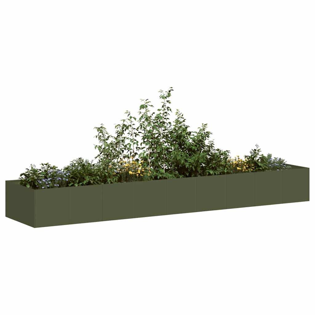 Metall Hochbeet Pflanzbeet Gemüsebeet Pflanzkasten Garten Stahl Beet Blumenbeet - Bild 19 von 22