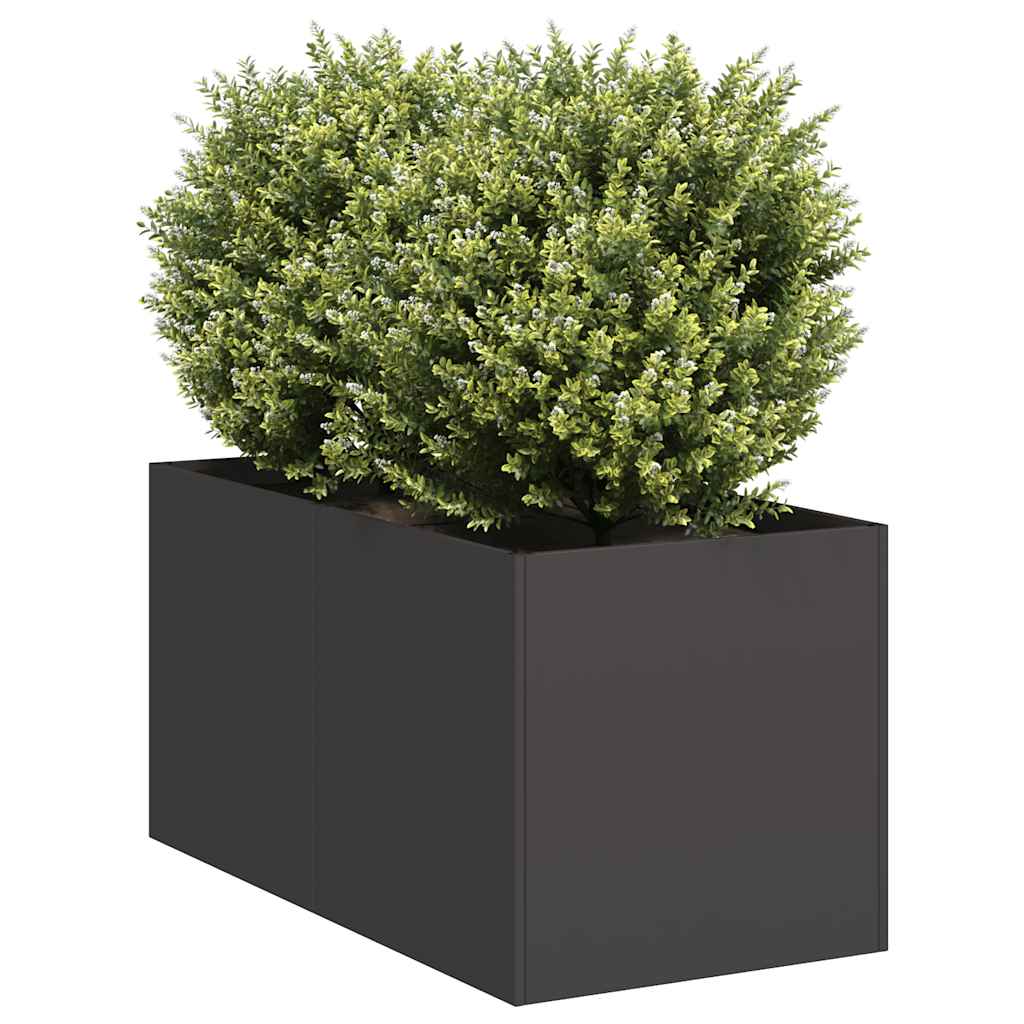 Metall Hochbeet Pflanzbeet Gemüsebeet Pflanzkasten Garten Stahl Beet Blumenbeet - Bild 12 von 22