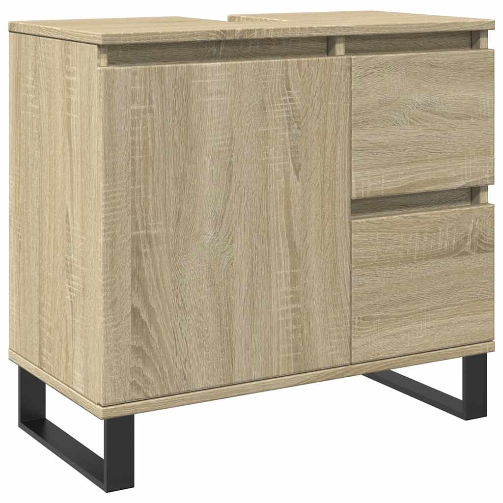 Badezimmerschrank Badschrank Waschbeckenunterschrank Badmöbel Mehrere Farben - Bild 31 von 33
