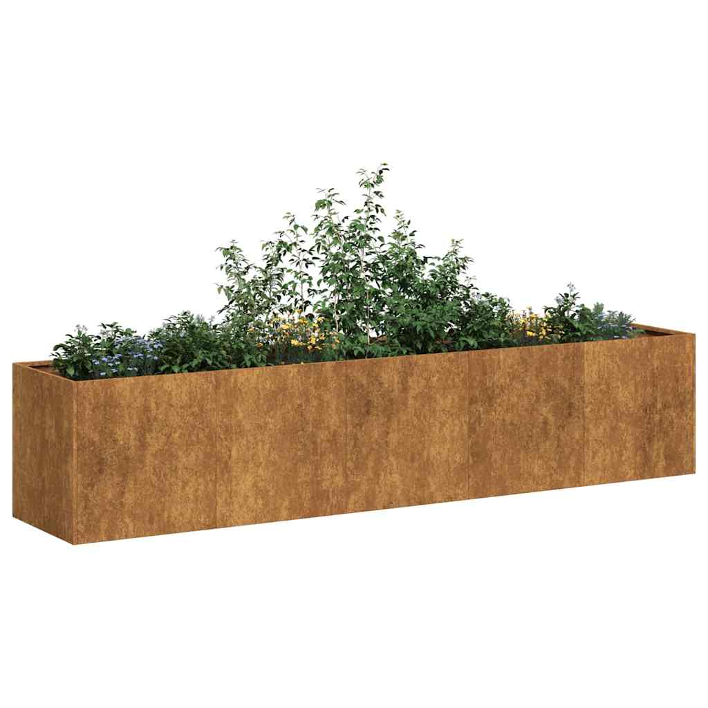 Metall Hochbeet Pflanzbeet Gemüsebeet Pflanzkasten Garten Stahl Beet Blumenbeet - Bild 15 von 22
