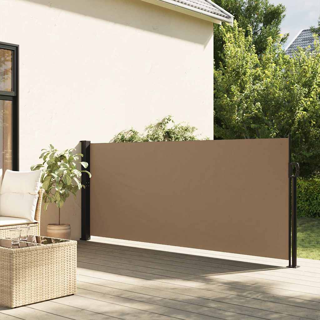 Seitenmarkise Ausziehbar Windschutz Sichtschutz Sonnenschutz Balkon Markise