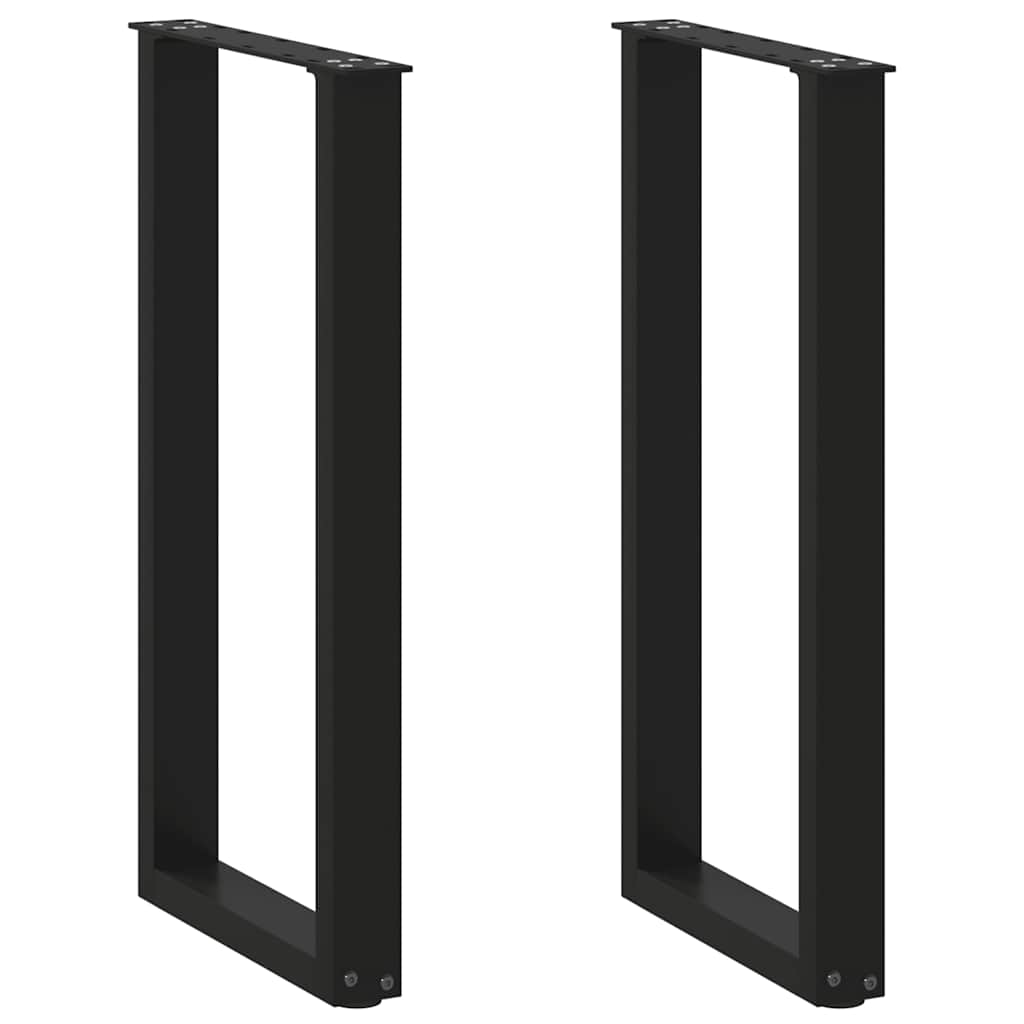 Tischgestell U-Form Tischbeine Tischfüße Couchtischgestell Stahl Untergestell - Bild 11 von 52