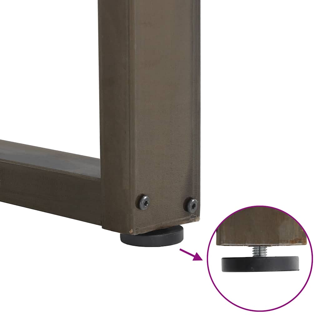 Tischgestell U-Form Tischbeine Tischfüße Couchtischgestell Stahl Untergestell - Bild 51 von 52
