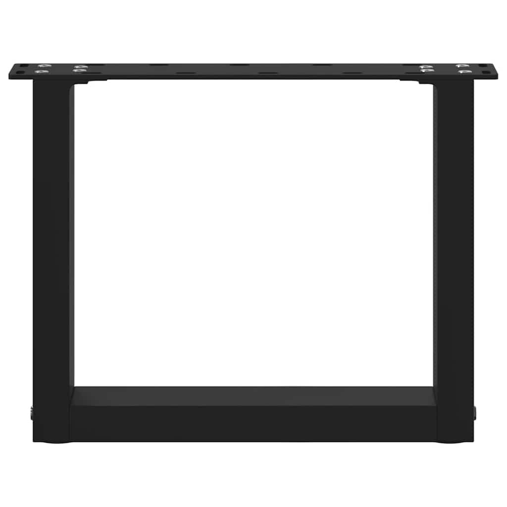 Tischgestell U-Form Tischbeine Tischfüße Couchtischgestell Stahl Untergestell - Bild 16 von 52