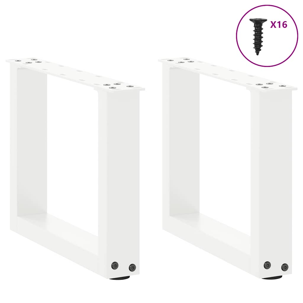 Tischgestell U-Form Tischbeine Tischfüße Couchtischgestell Stahl Untergestell - Bild 24 von 52