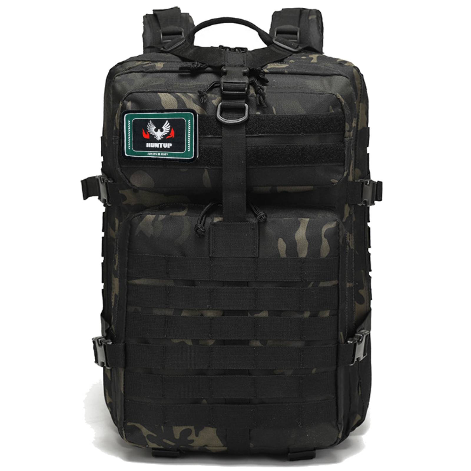 45L Military Tactical Backpack Molle Army Rucksack Assault Pack Men Hiking Bag - Picture 18 of 19