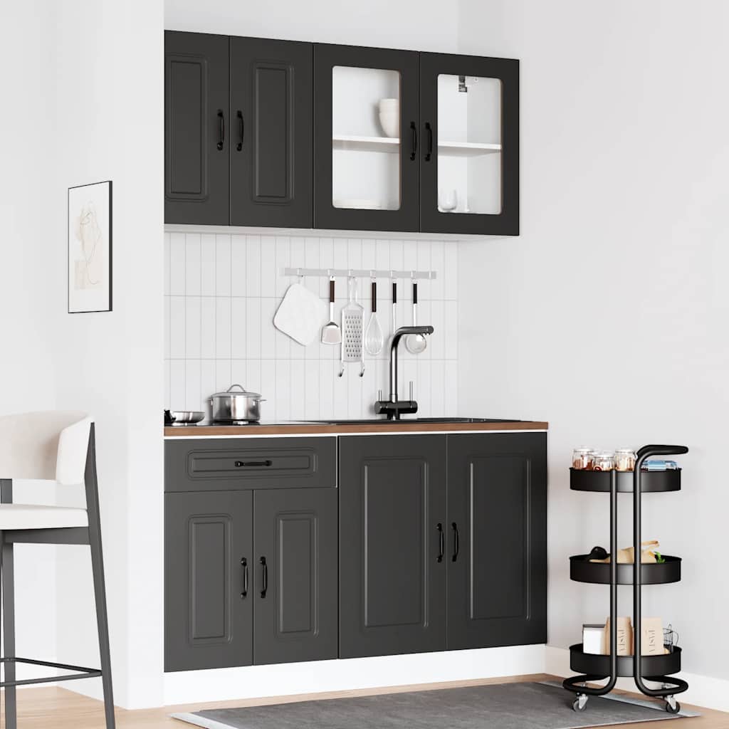 4-tlg. Küchenschrank-Set Hängeschrank Unterschrank Küchenmodule Holzwerkstoff - Bild 17 von 23