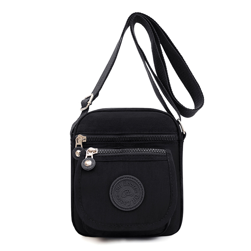 Kleine Handtasche Schultertasche Herren Damen Tasche Umhängetasche Nylon