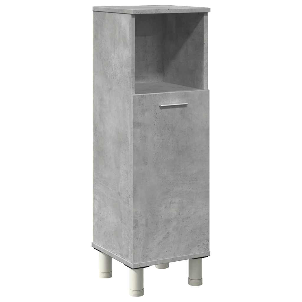 Badezimmerschrank Badschrank Schmaler Midischrank Badregal 3 Fächern 30x30x95 cm - Bild 81 von 109
