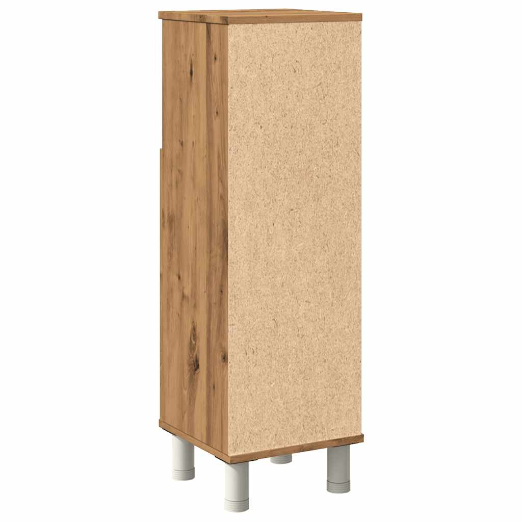 Badezimmerschrank Badschrank Schmaler Midischrank Badregal 3 Fächern 30x30x95 cm - Bild 105 von 109