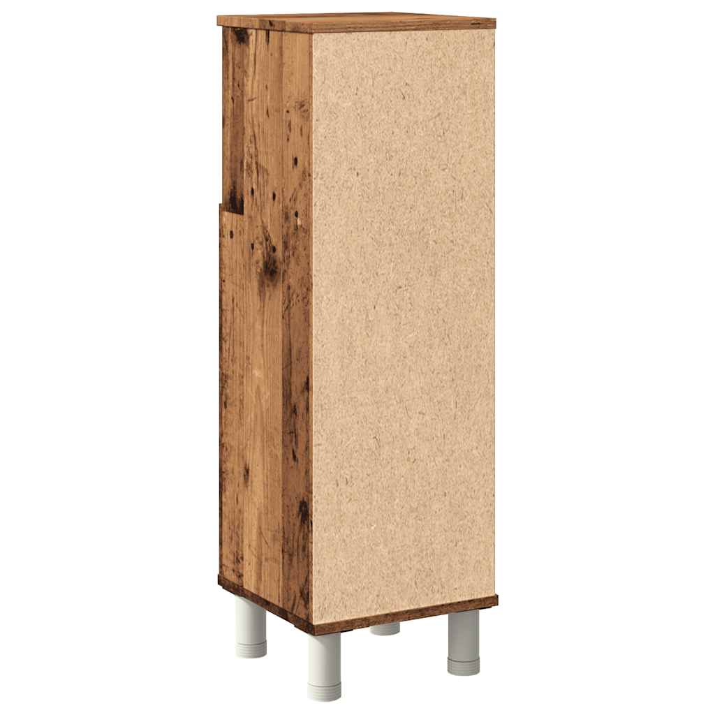 Badezimmerschrank Badschrank Schmaler Midischrank Badregal 3 Fächern 30x30x95 cm - Bild 95 von 109