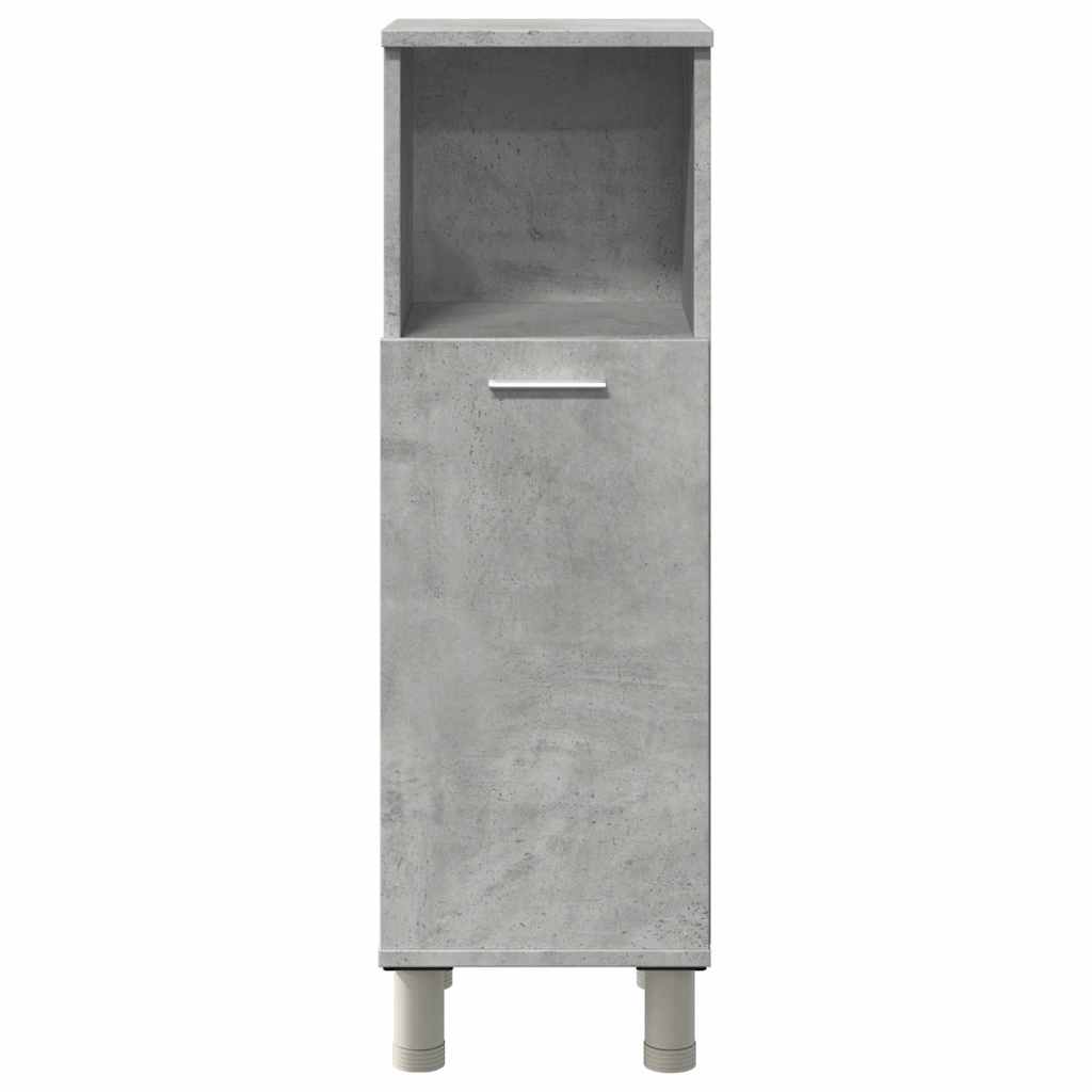 Badezimmerschrank Badschrank Schmaler Midischrank Badregal 3 Fächern 30x30x95 cm - Bild 83 von 109