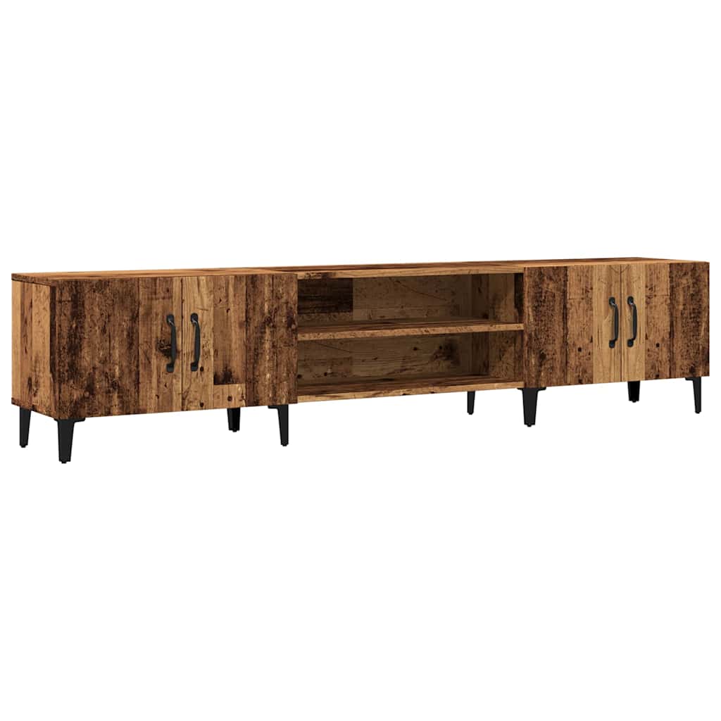 TV Schrank Fernsehtisch Fernsehschrank Lowboard Holzwerkstoff 180 x 31,5 x 40 cm - Bild 18 von 19