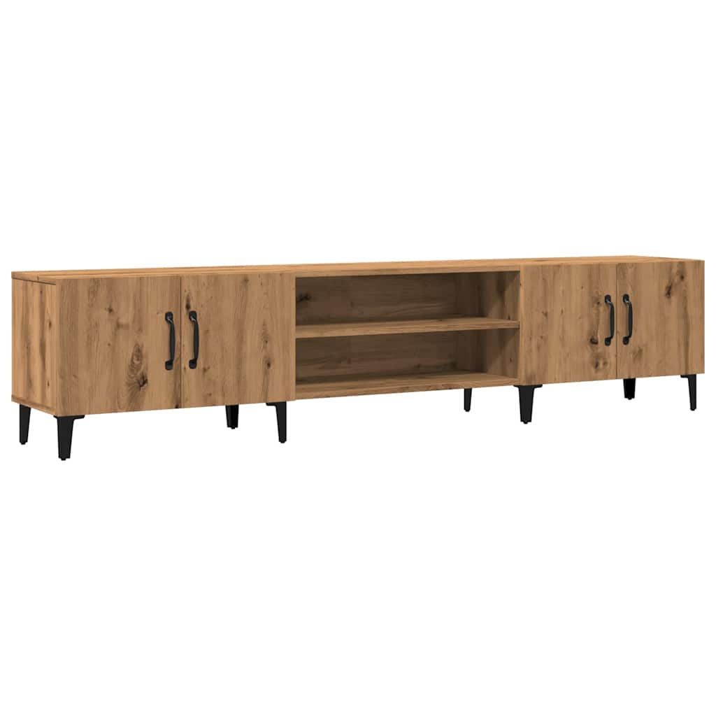 TV Schrank Fernsehtisch Fernsehschrank Lowboard Holzwerkstoff 180 x 31,5 x 40 cm - Bild 19 von 19