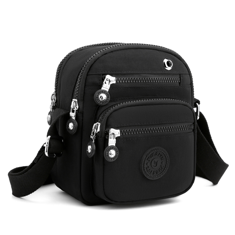 Women Ladies Messenger Shoulder Bag Multi Pocket Cross Body Bags Travel Handbag