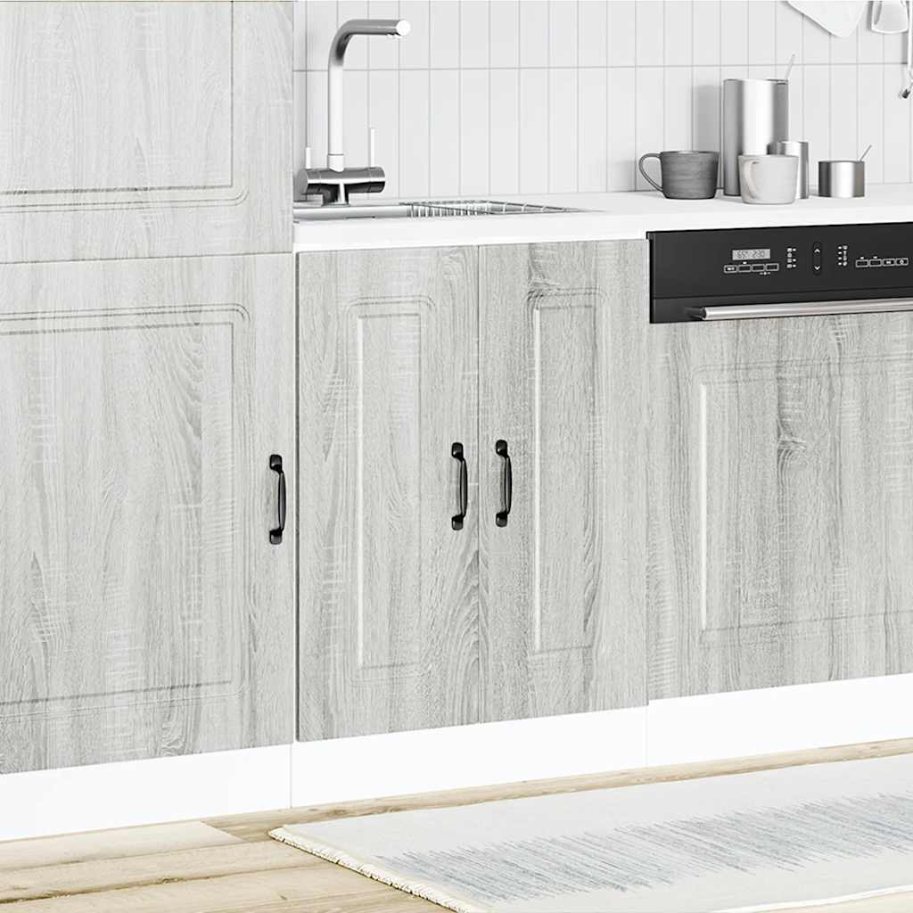 Grau Sonoma Küchenschrank Küchenzeile Unterschrank Einbauküche - Kalmar Line - Bild 11 von 283