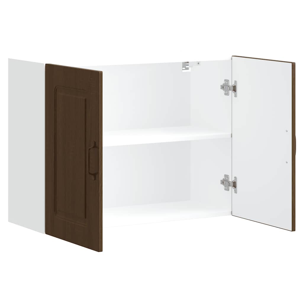 Braune Eiche Küchenschrank Küchenzeile Unterschrank Einbauküche - Kalmar Line - Bild 154 von 278