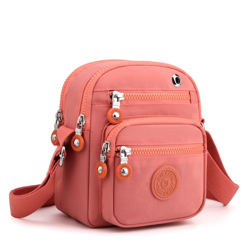 Women Ladies Messenger Shoulder Bag Multi Pocket Cross Body Bags Travel Handbag