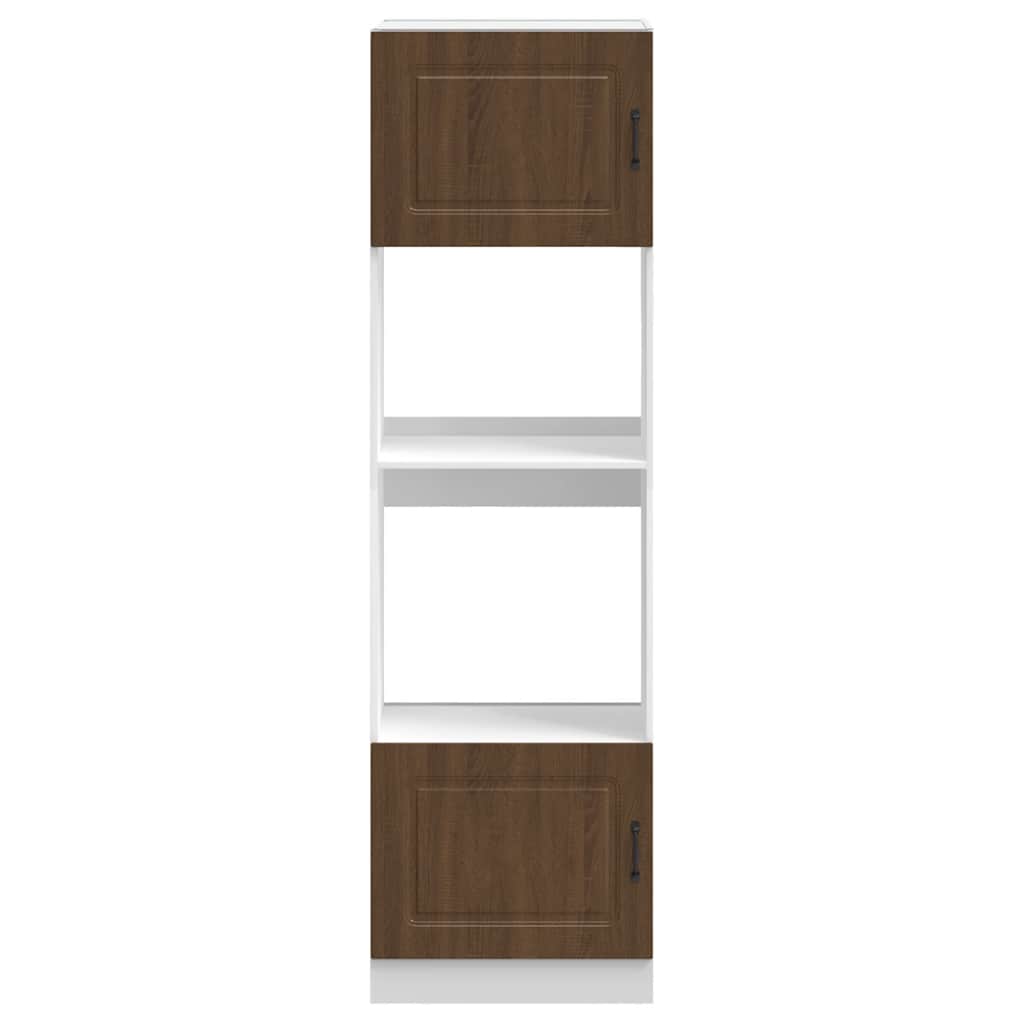 Braune Eiche Küchenschrank Küchenzeile Unterschrank Einbauküche - Kalmar Line - Bild 272 von 278