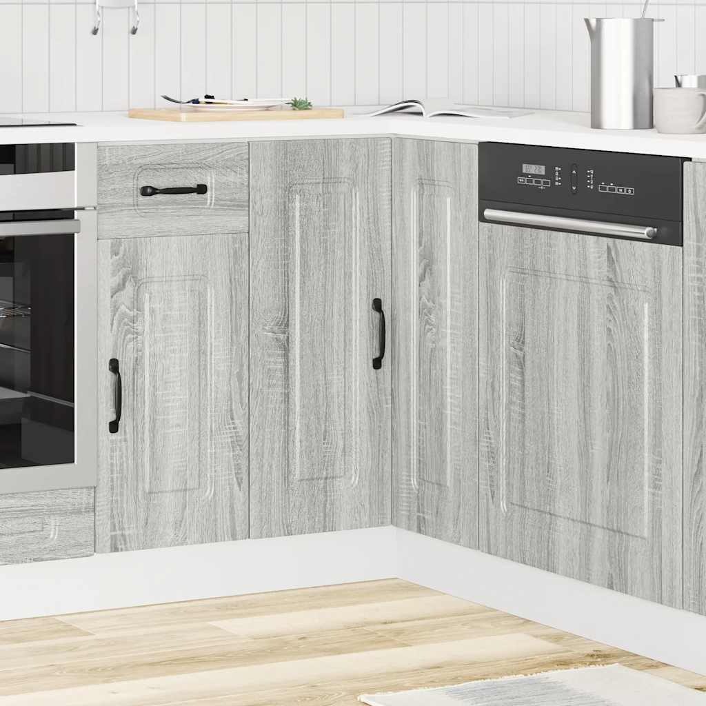 Grau Sonoma Küchenschrank Küchenzeile Unterschrank Einbauküche - Kalmar Line - Bild 103 von 283