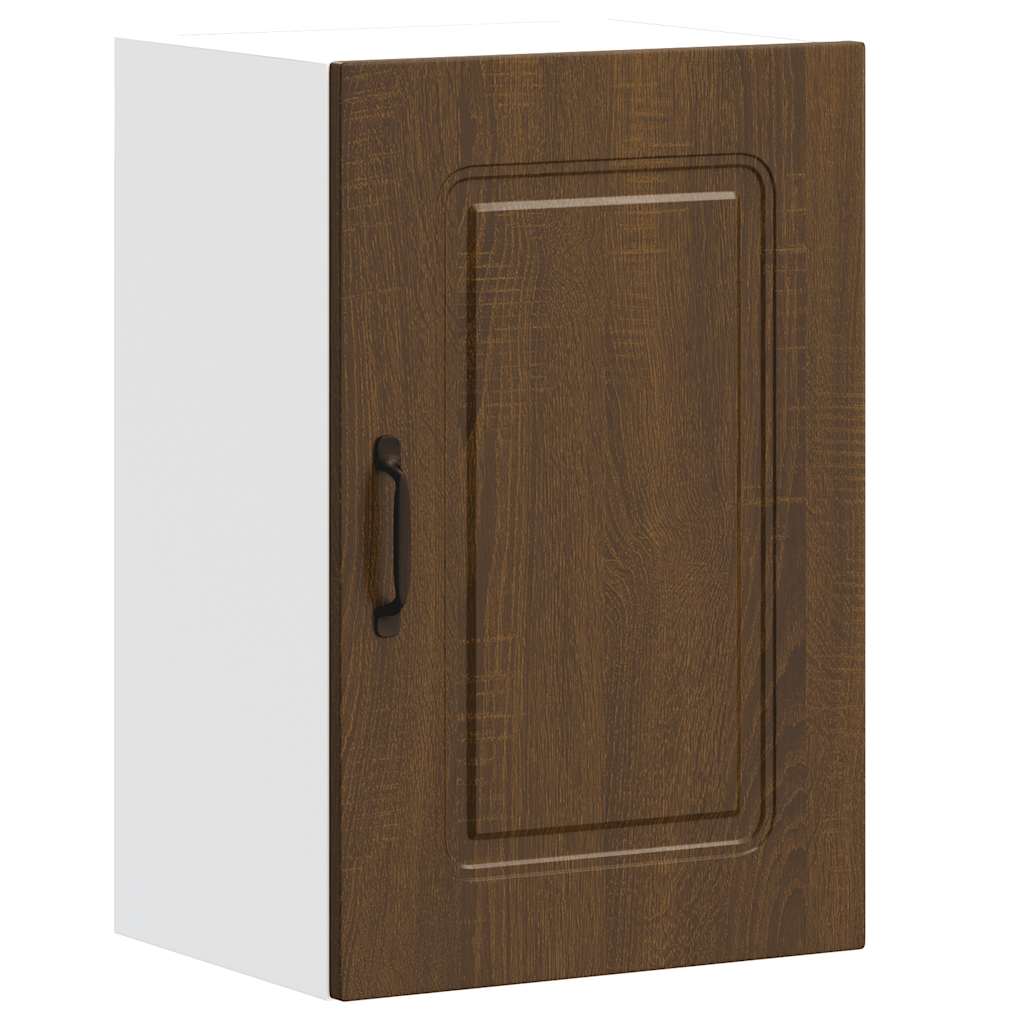 Braune Eiche Küchenschrank Küchenzeile Unterschrank Einbauküche - Kalmar Line - Bild 130 von 278