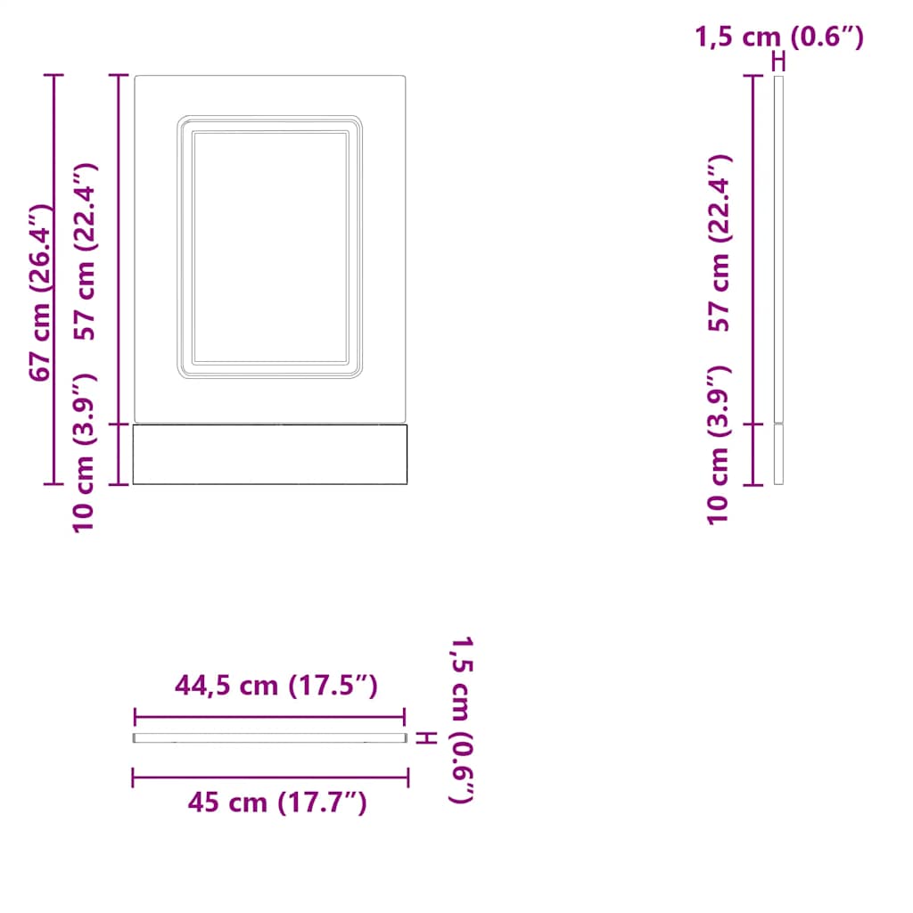 Braune Eiche Küchenschrank Küchenzeile Unterschrank Einbauküche - Kalmar Line - Bild 232 von 278