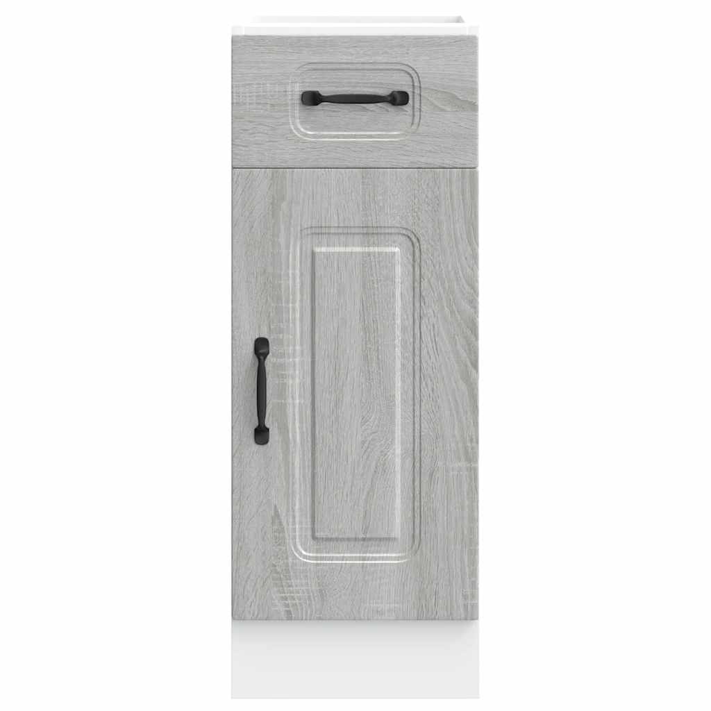 Grau Sonoma Küchenschrank Küchenzeile Unterschrank Einbauküche - Kalmar Line - Bild 47 von 283
