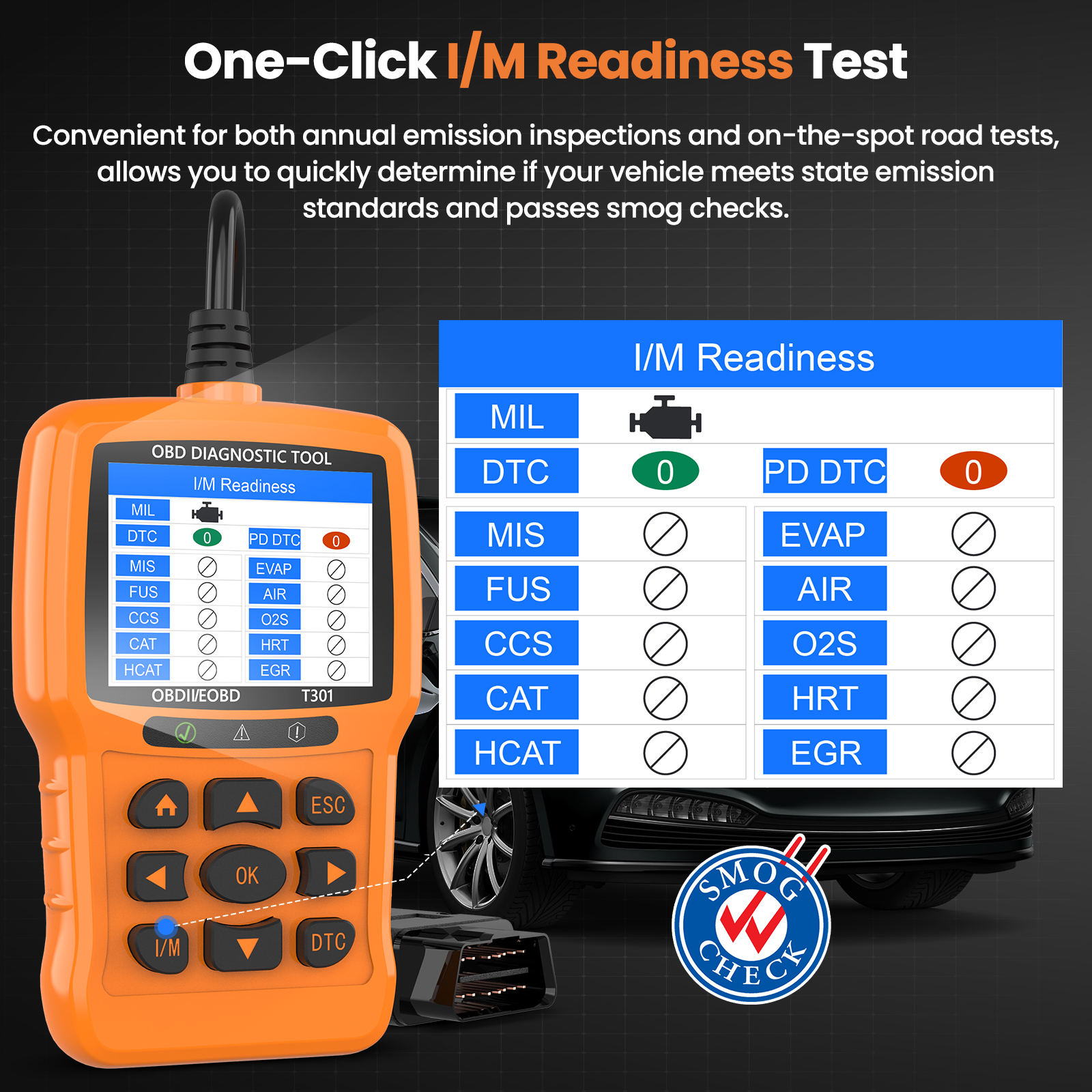 Beaspire OBD2 Scanner OBD Code Reader Car Diagnostic Tool Check Engine Fault - Bild 28 von 32